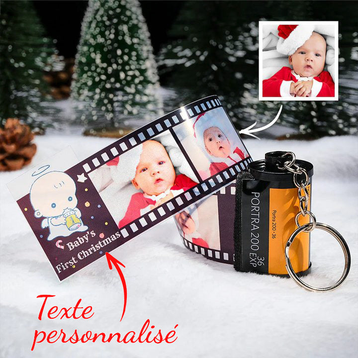 Porte-clés Film Caméra Cinéma - En Métal Argenté, Pendentif Charm, Neuf Avec étiquettes