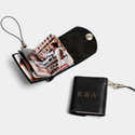 Porte-clés Mini Album Photo 24 Poches - Classeur Anneau Transparent Pour Photos, Tickets - Cadeau Original Anniversaire, Mariage, école - Format Compact 5x3,5 Cm - 11