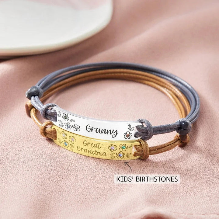 Bracelet de Naissance pour Maman - Élégance Personnalisée