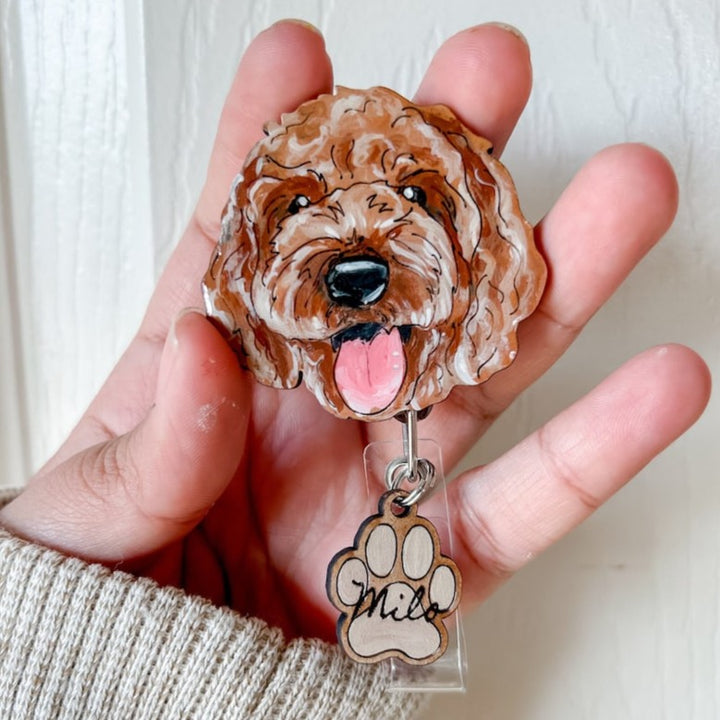 Porte-badge personnalisé pour animaux de compagnie 🐾