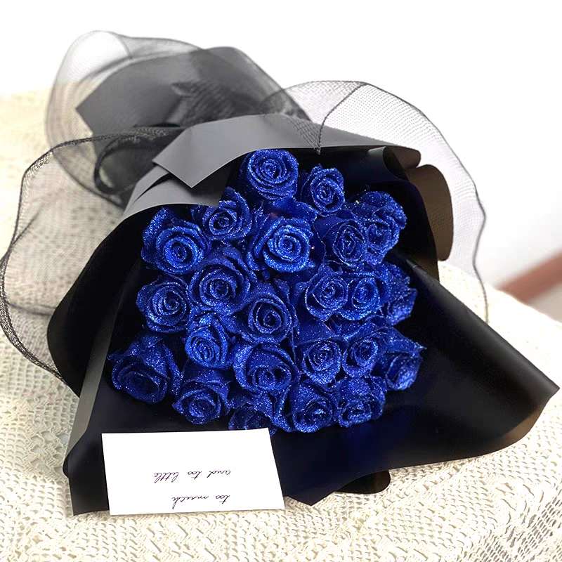 🩷Bouquet de Roses Pailletées-Cadeau de Saint Valentin