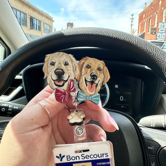 Porte-badge personnalisé pour animaux de compagnie 🐾