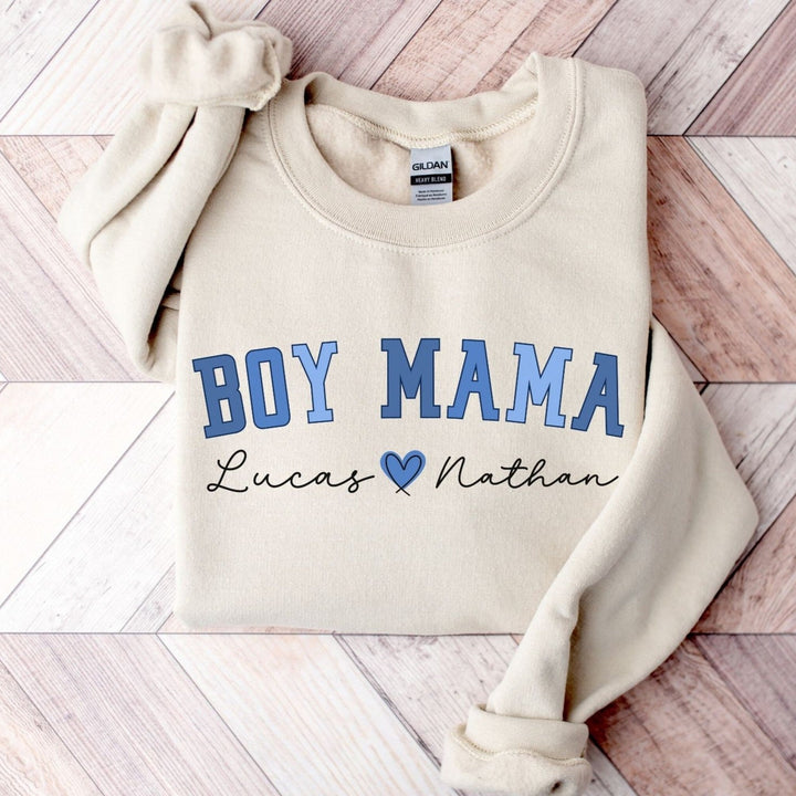 Sweatshirt maman Personnalisé avec Noms - Confort Sur Mesure