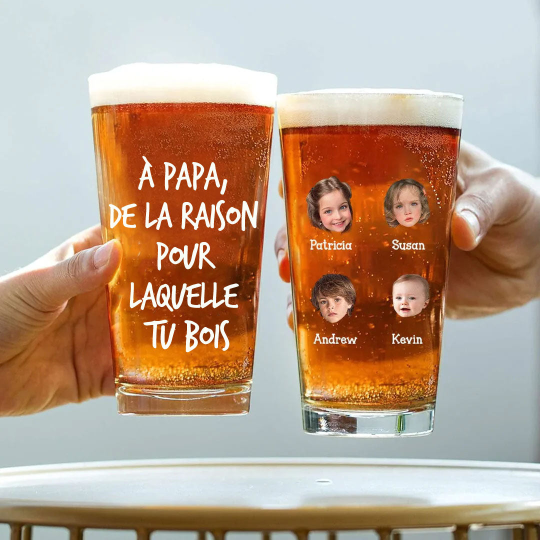 Photo personnalisée de tasse de bière