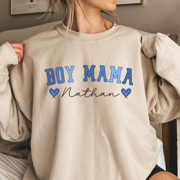 Sweatshirt maman Personnalisé avec Noms - Confort Sur Mesure