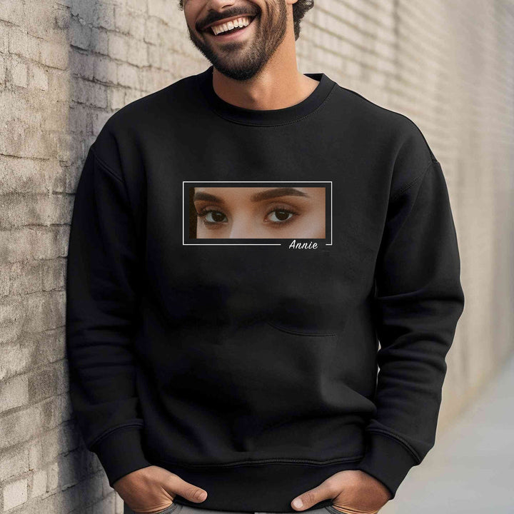 T-shirt personnalisé avec yeux
