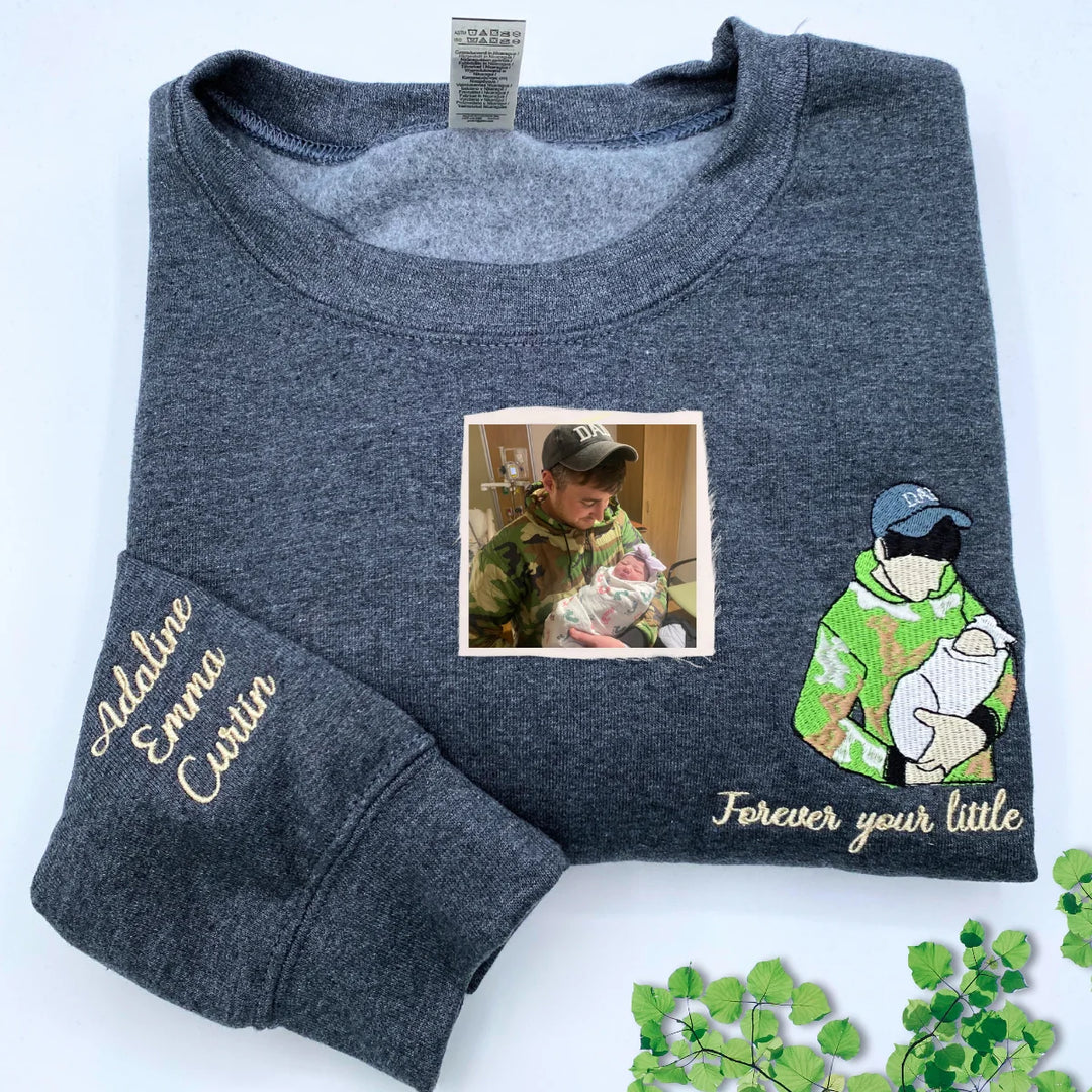 Cadeau personnalisé  de chiffre romain de photo pour papa