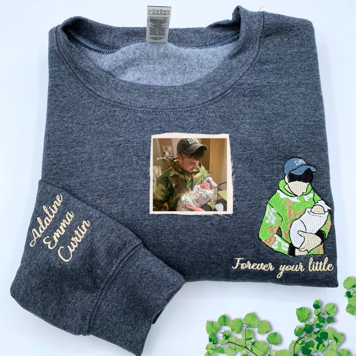 Cadeau personnalisé  de chiffre romain de photo pour papa