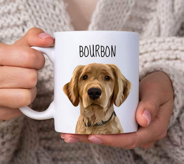 Mug photo personnalisée-pour les animaux