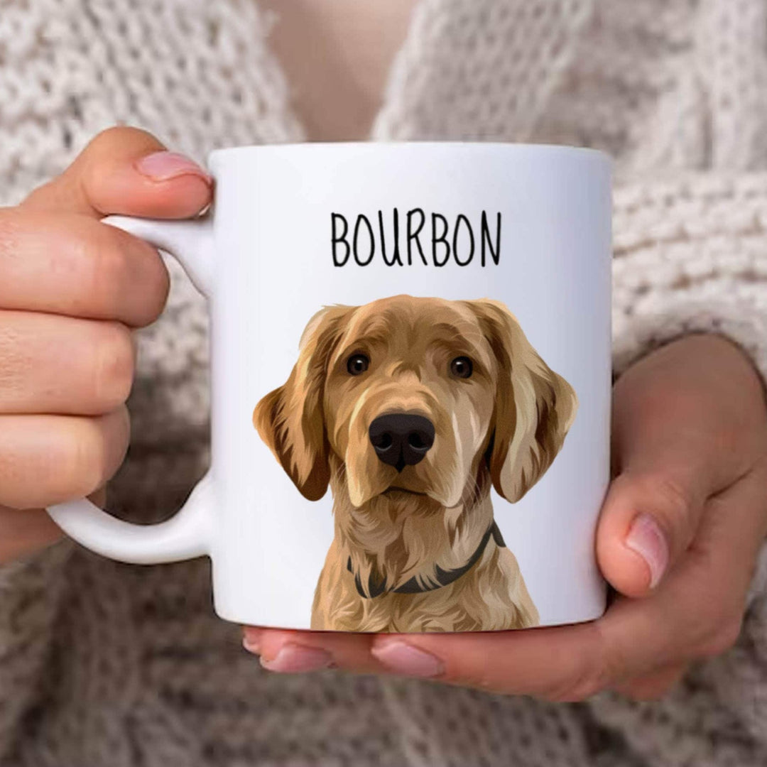 Mug photo personnalisée-pour les animaux