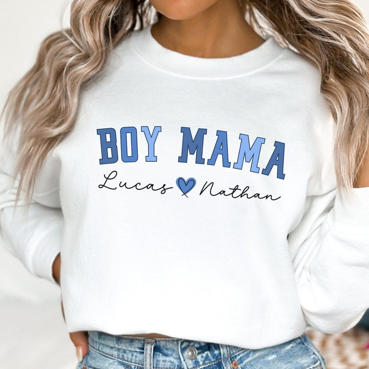 Sweatshirt maman Personnalisé avec Noms - Confort Sur Mesure