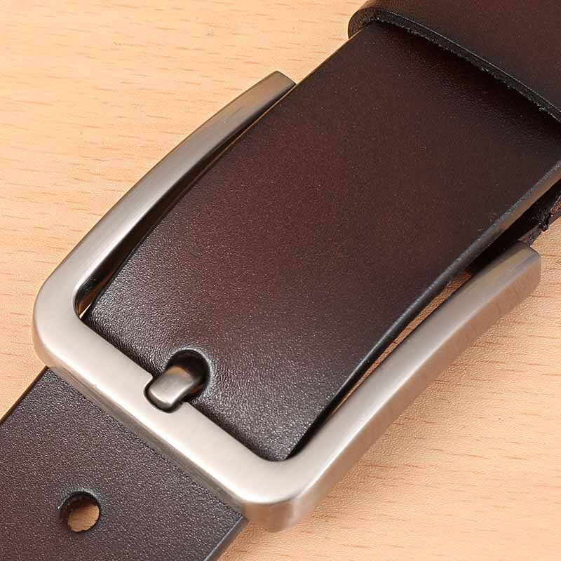 Ceinture faite main personnalisée avec initiales gravées pour cadeau fête des pères