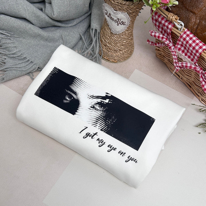 T-shirt personnalisé avec yeux