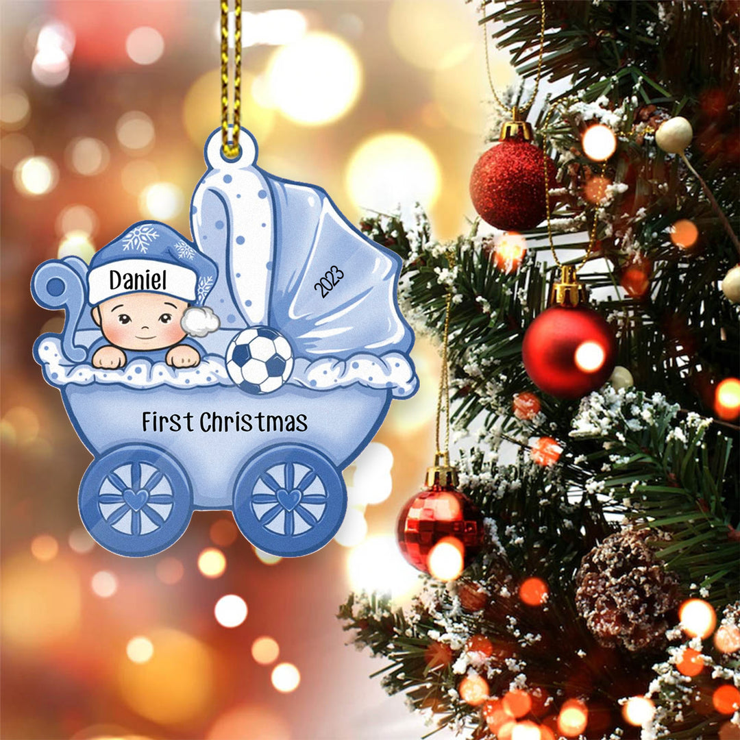 Ornements de Noël 1 Prénom Personnalisé cadeau pour BéBé