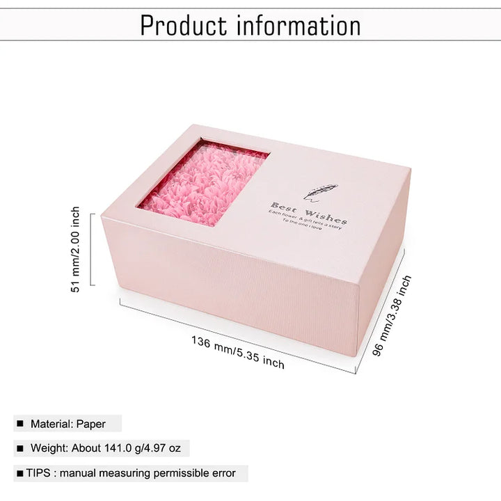 Boîte Rose coffret cadeau