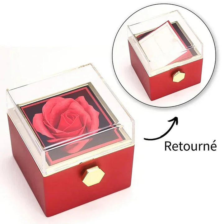 Boîte Rose Éternelle coffret cadeau