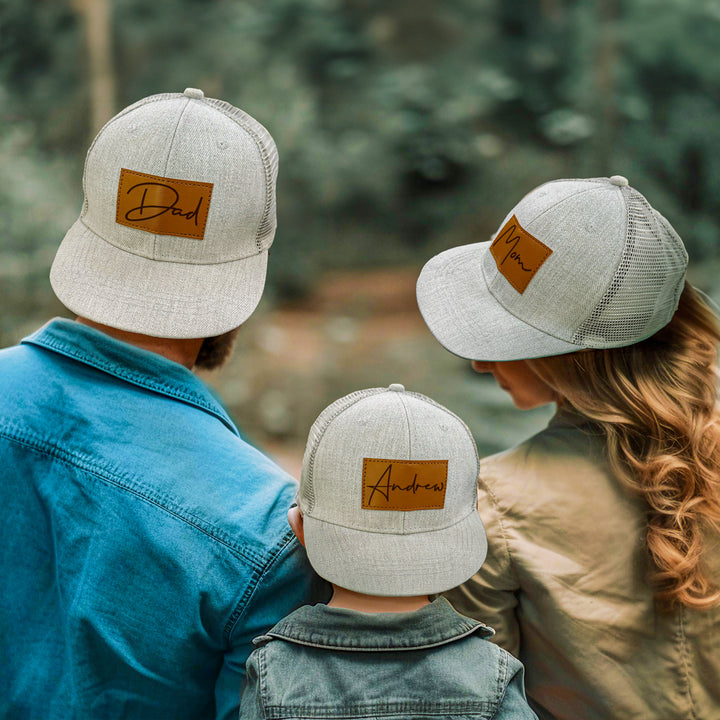 Casquette de baseball extérieure d'été personnalisée - Papa et moi