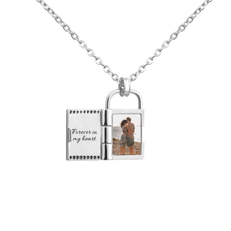 Collier personnalisé avec photo gravée