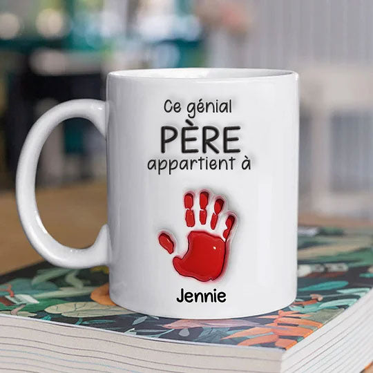 Mug effet gonflable 3D personnalisé