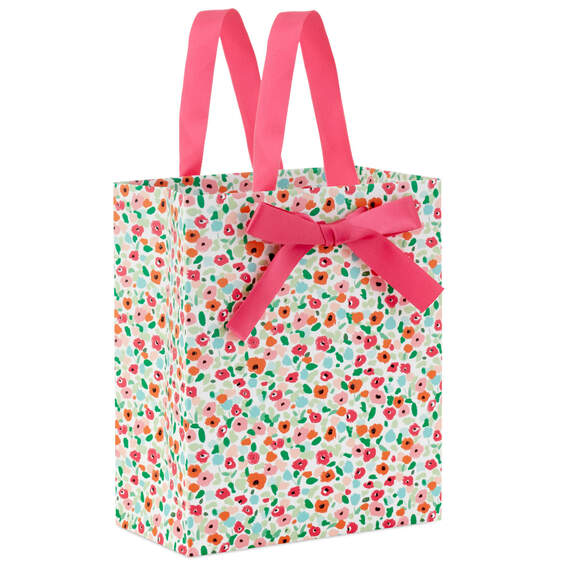 Sac cadeau floral lumineux