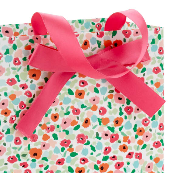 Sac cadeau floral lumineux