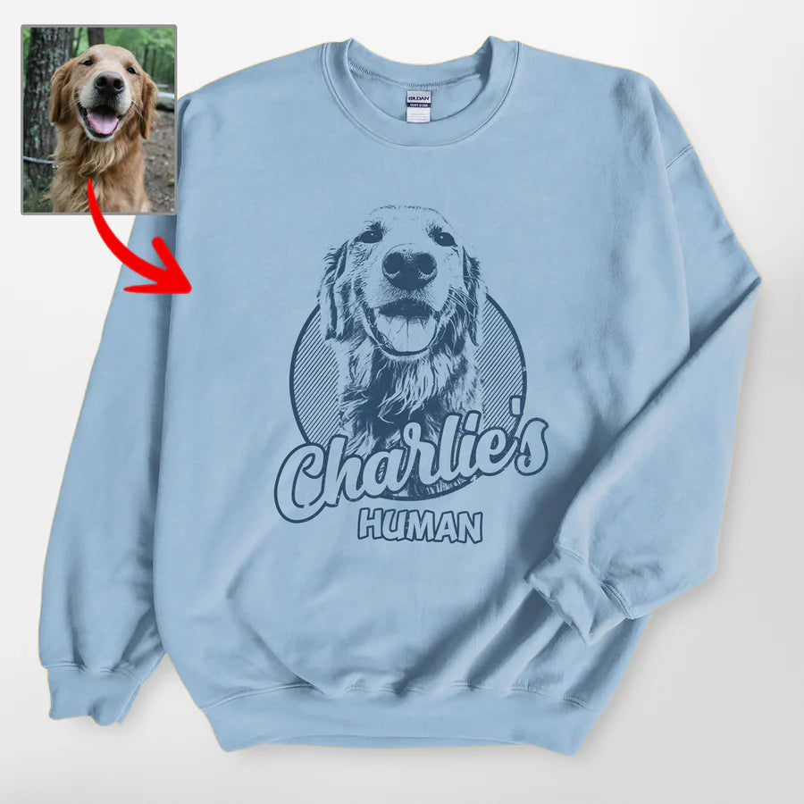 Sweat-shirts personnalisés avec portrait d'animaux de compagnie