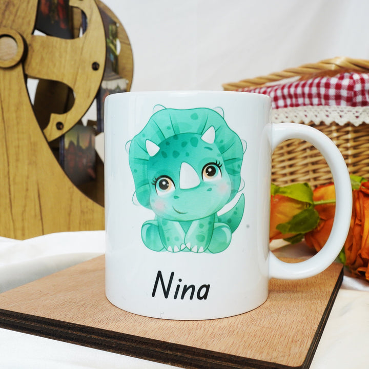 🦖Ne plaisantez pas avec Mamasaurus - Tasse personnalisée