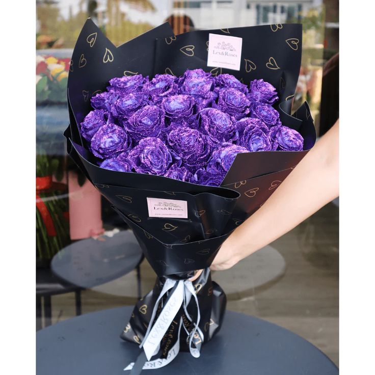 🩷Bouquet de Roses Pailletées-Cadeau de Saint Valentin