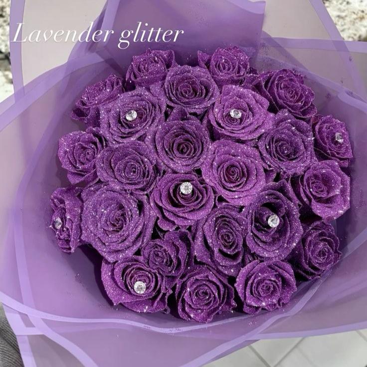 🩷Bouquet de Roses Pailletées-Cadeau de Saint Valentin