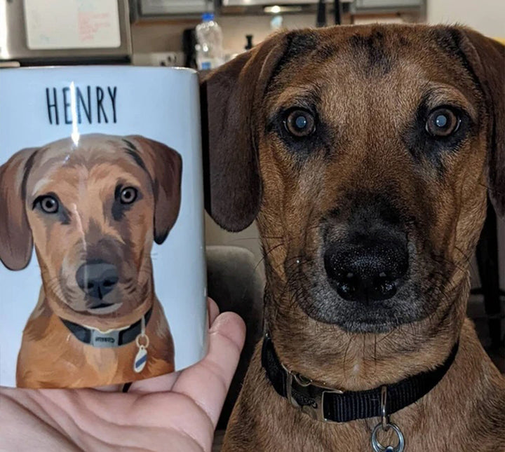 Mug photo personnalisée-pour les animaux