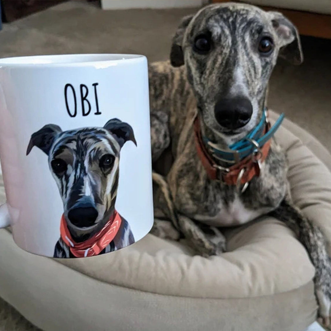 Mug photo personnalisée-pour les animaux