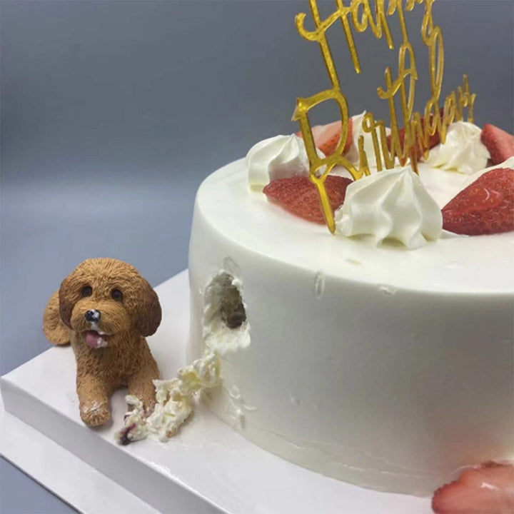 Décoration de gâteau pour chien personnalisée