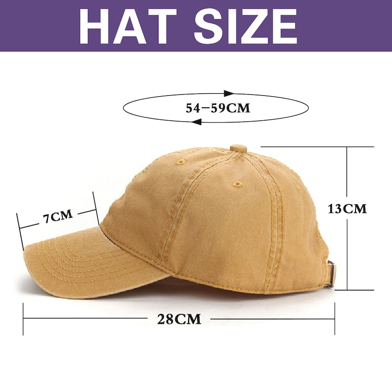 Casquette de baseball personnalisée avec dessin au trait photo
