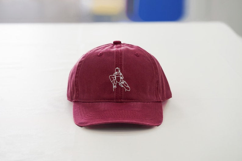 Casquette de baseball personnalisée avec dessin au trait photo