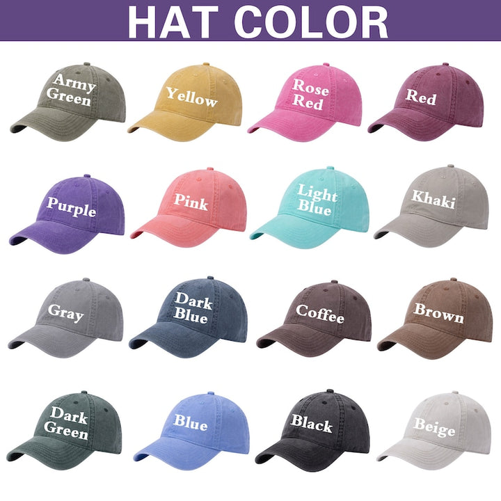 Casquette de baseball personnalisée avec dessin au trait photo