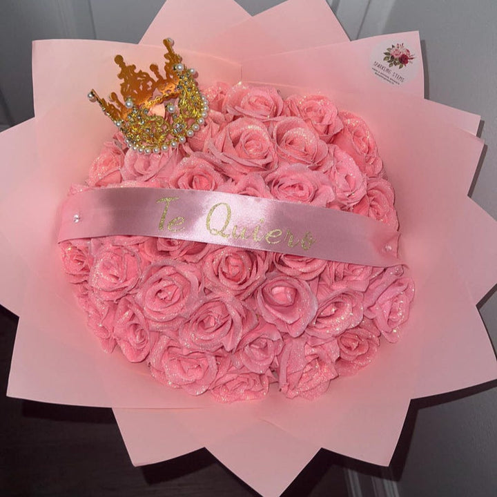 🩷Bouquet de Roses Pailletées-Cadeau de Saint Valentin