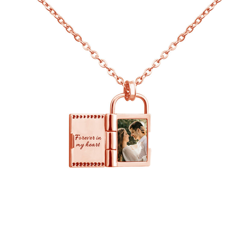 Collier personnalisé avec photo gravée