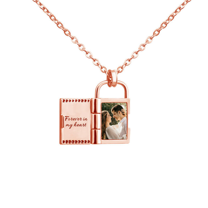 Collier personnalisé avec photo gravée