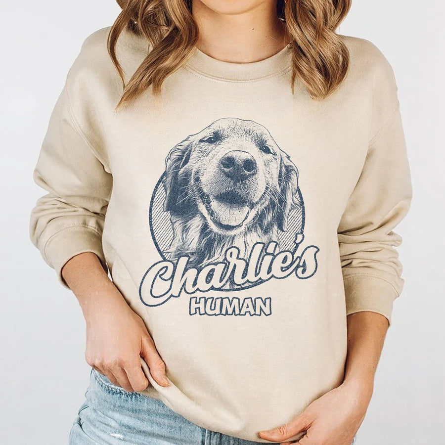 Sweat-shirts personnalisés avec portrait d'animaux de compagnie