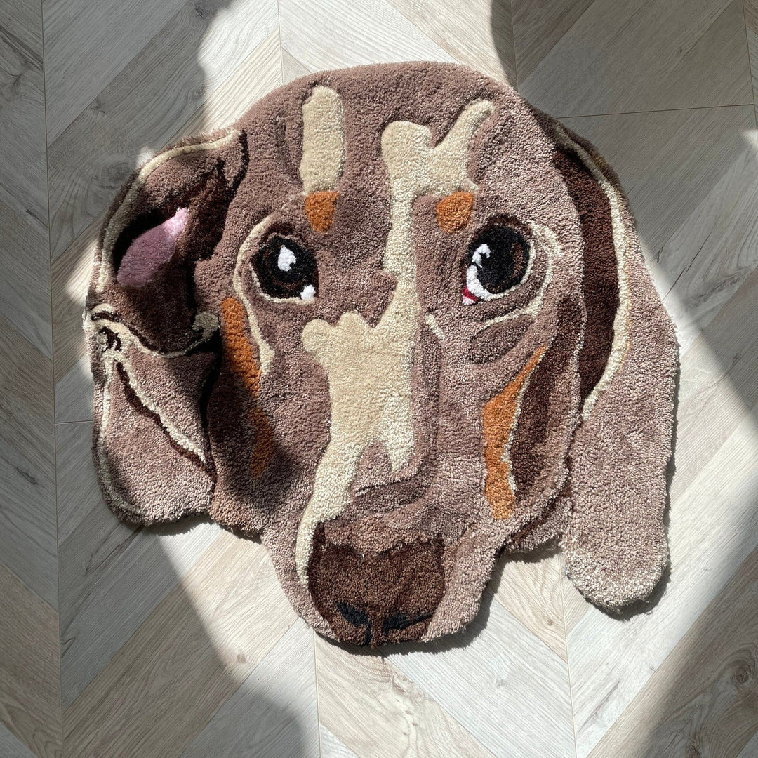 Tapis pour animaux de compagnie personnalisé - Tapis portrait personnalisé