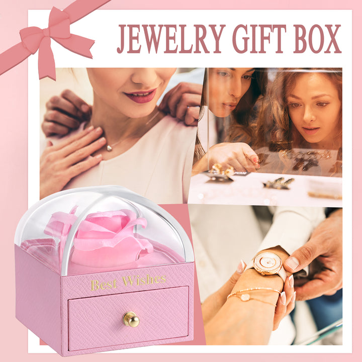 Boîte Rose Éternelle coffret cadeau