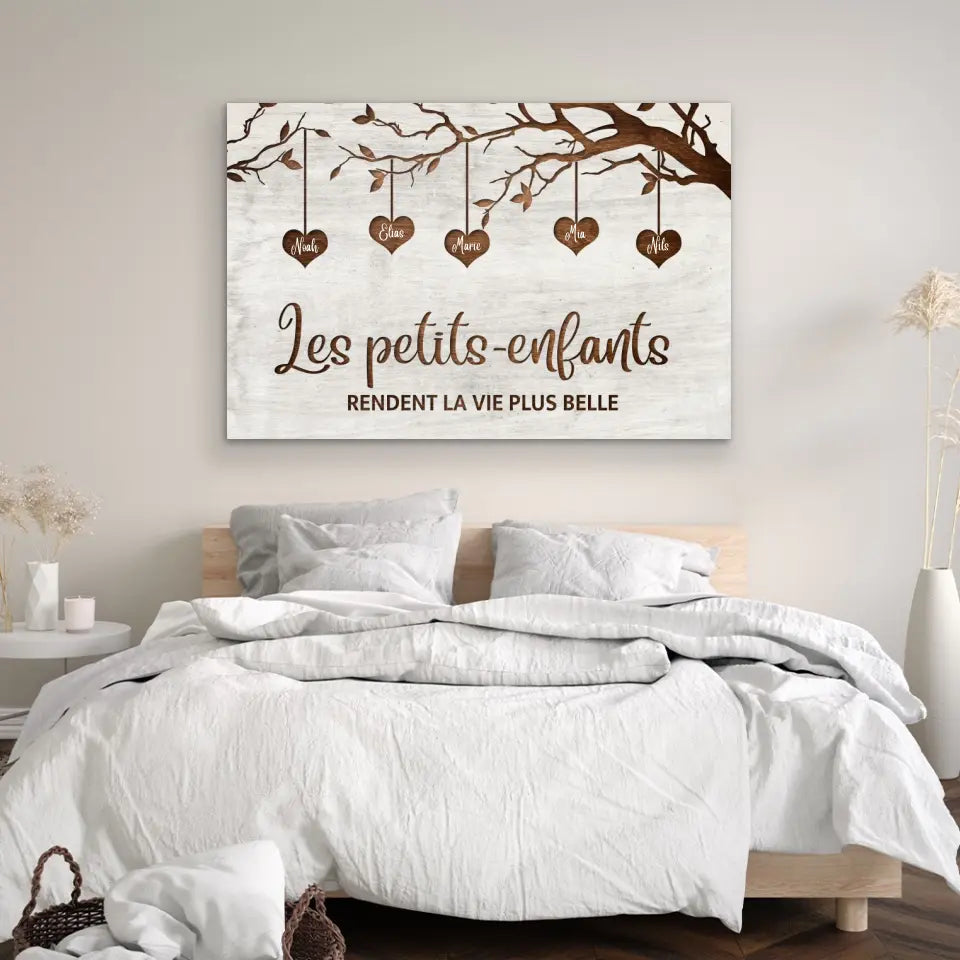 Toile personnalisée "Arbre de famille"