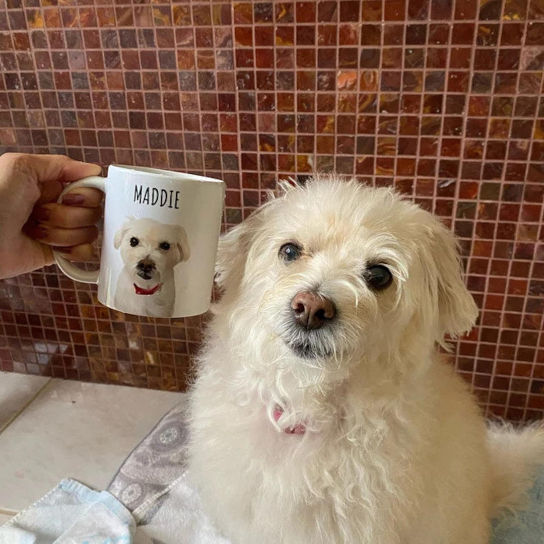 Mug photo personnalisée-pour les animaux