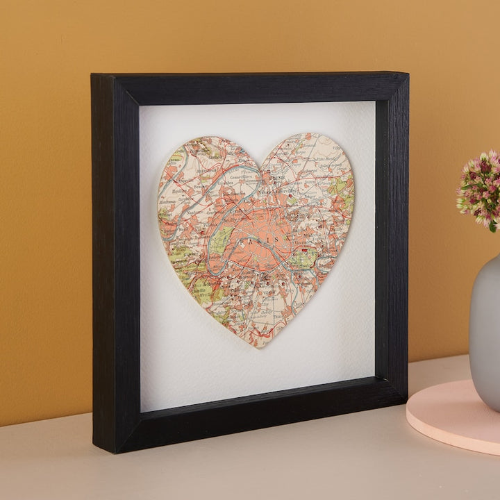 Carte personnalisée Wall Art - Cadeau de la Saint-Valentin